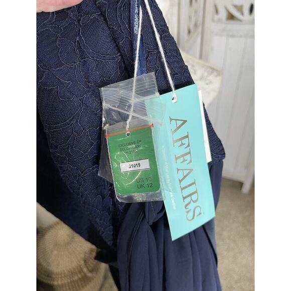 New! Morilee by Madeline Gardner Chiffon Strapless Sweetheart Neckline US 10 - Picture 4 of 8